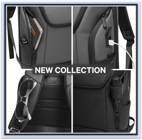New Arrival Laptop Backpacks Multifunctional with Waterproof Big Capacity Daily Work Business Backpack - Image 2