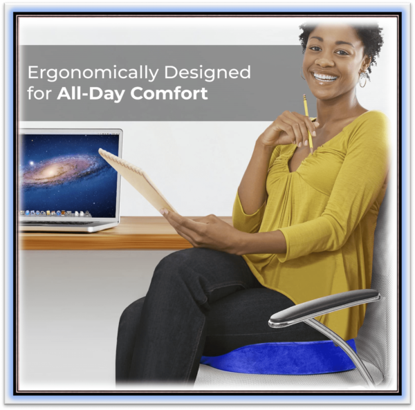 Soft Ergonomic Seat Cushion Hip Back Support - Image 3