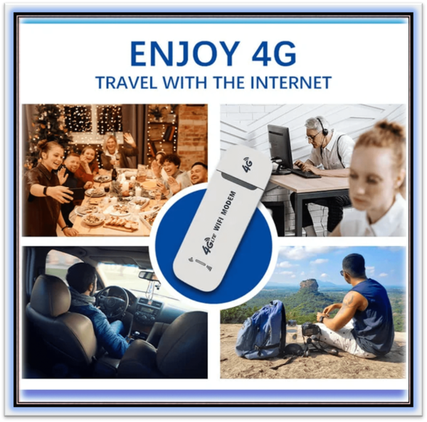 4G LTE USB 150Mbps Modem Stick Portable Wireless Wi-Fi Adapter 4G Card Router for Home Office - Image 3