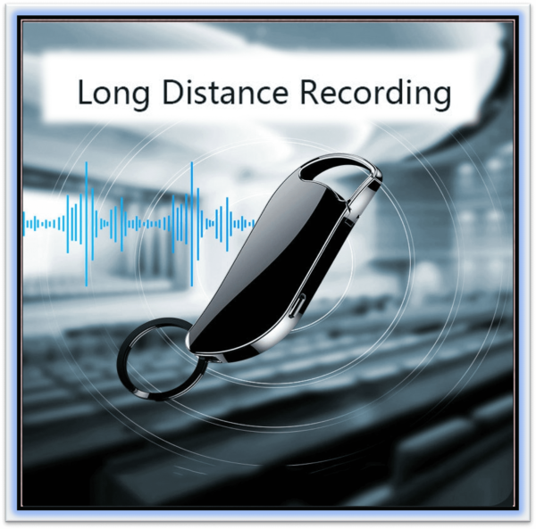 Digital Voice Recorder 128GB HD One Key Recording Long-distance Dictaphone for Class Study Interview - Image 4