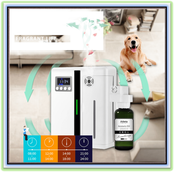 Automatic Aroma Fragrance Machine 160ml With Timer Function Essential Oil Aroma Diffuser For Home Hotel Office - Image 4