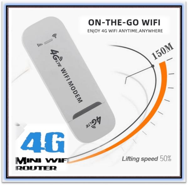 4G LTE USB 150Mbps Modem Stick Portable Wireless Wi-Fi Adapter 4G Card Router for Home Office - Image 5