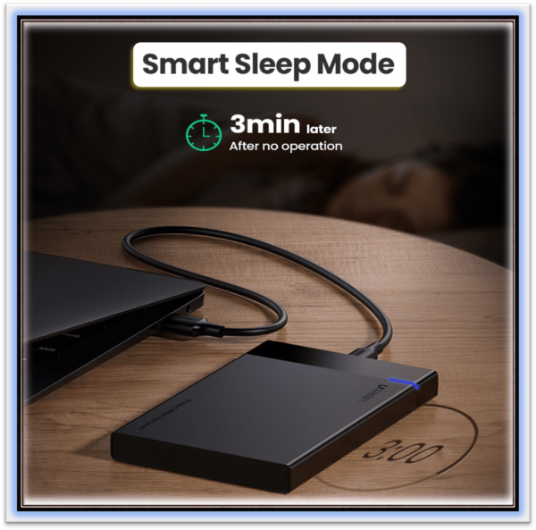"2.5 HDD SSD Case SATA to USB 3.1 Adapter Case HD External Hard Drive Enclosure Box for Disk HDD Type USB C Enclosure UASPUSB C - HDD Bag" - Image 6