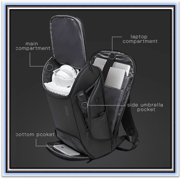 New Arrival Laptop Backpacks Multifunctional with Waterproof Big Capacity Daily Work Business Backpack - Image 6