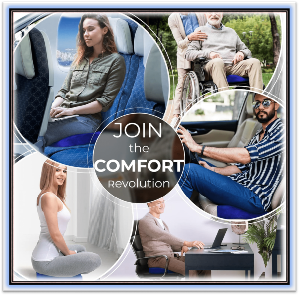 Soft Ergonomic Seat Cushion Hip Back Support - Image 7