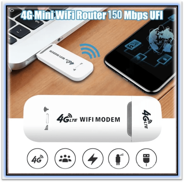 4G LTE USB 150Mbps Modem Stick Portable Wireless Wi-Fi Adapter 4G Card Router for Home Office - Image 7