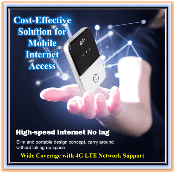 Wireless Wi-Fi Modem Router 150Mbps 3 Mode 4G Lte Portable Pocket Car Mobile Wi-Fi MIFI Broadband Hotspot for Linux Windows MAC OS - Image 7