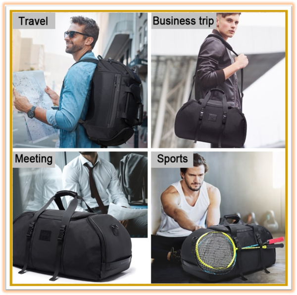 Sports Bags Men Gym Bags For Fitness Training Outdoor Travel Sport Bag Multifunction Dry Wet Separation Bags Sac De Travel Bag - Image 7